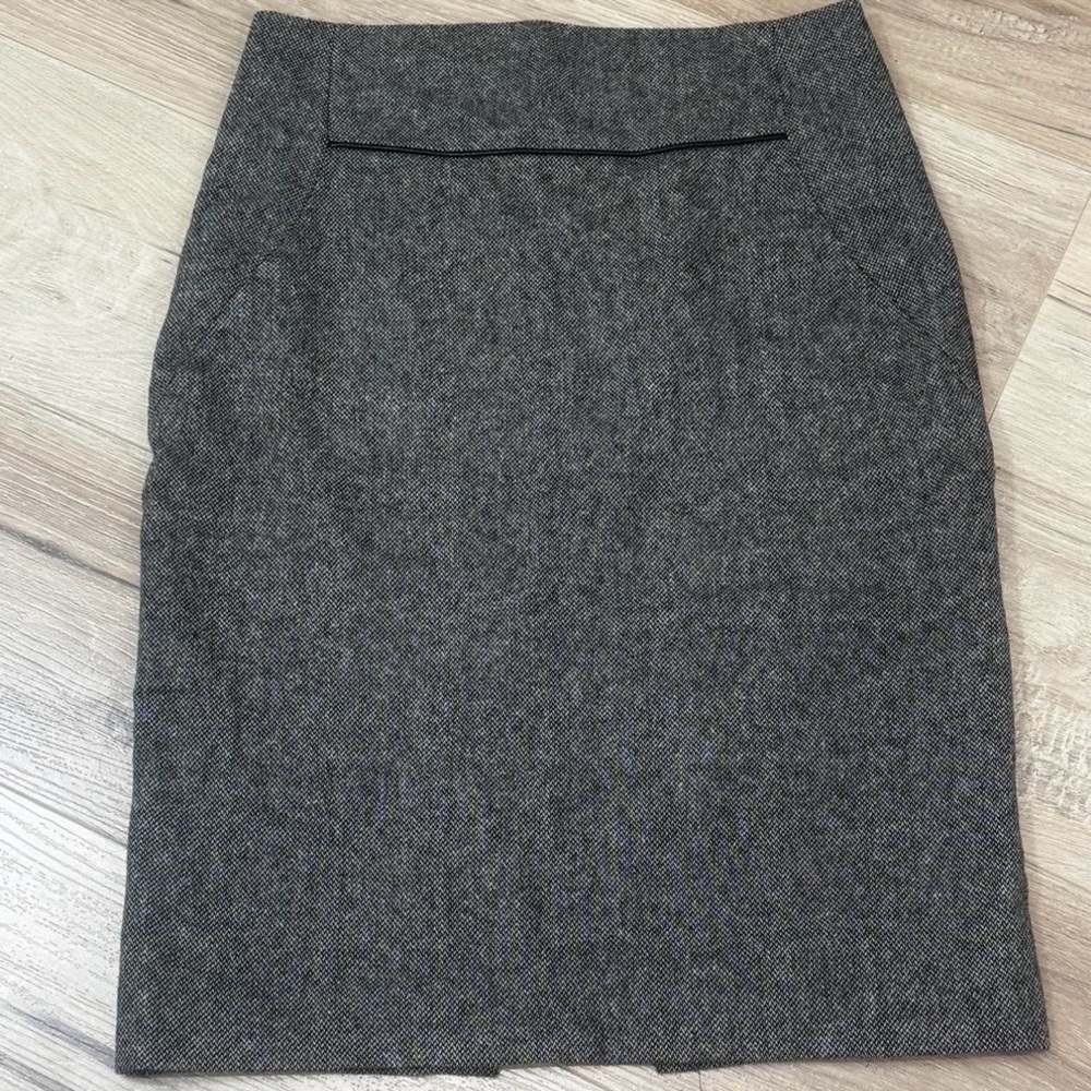 Express Studio Charcoal Pencil Skirt